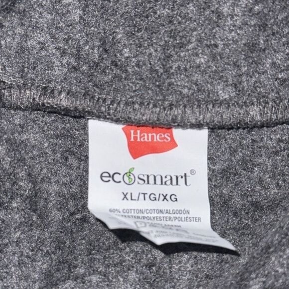 Hanes EcoSmart Gray Sweatpants XL - Picture 4 of 7